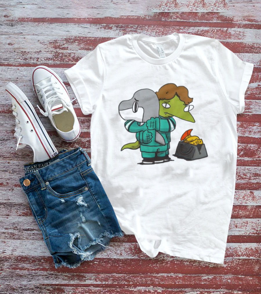 Macklin Celebrini San Jose Sharks NHL Hugging Hockey Characters T-Shirt