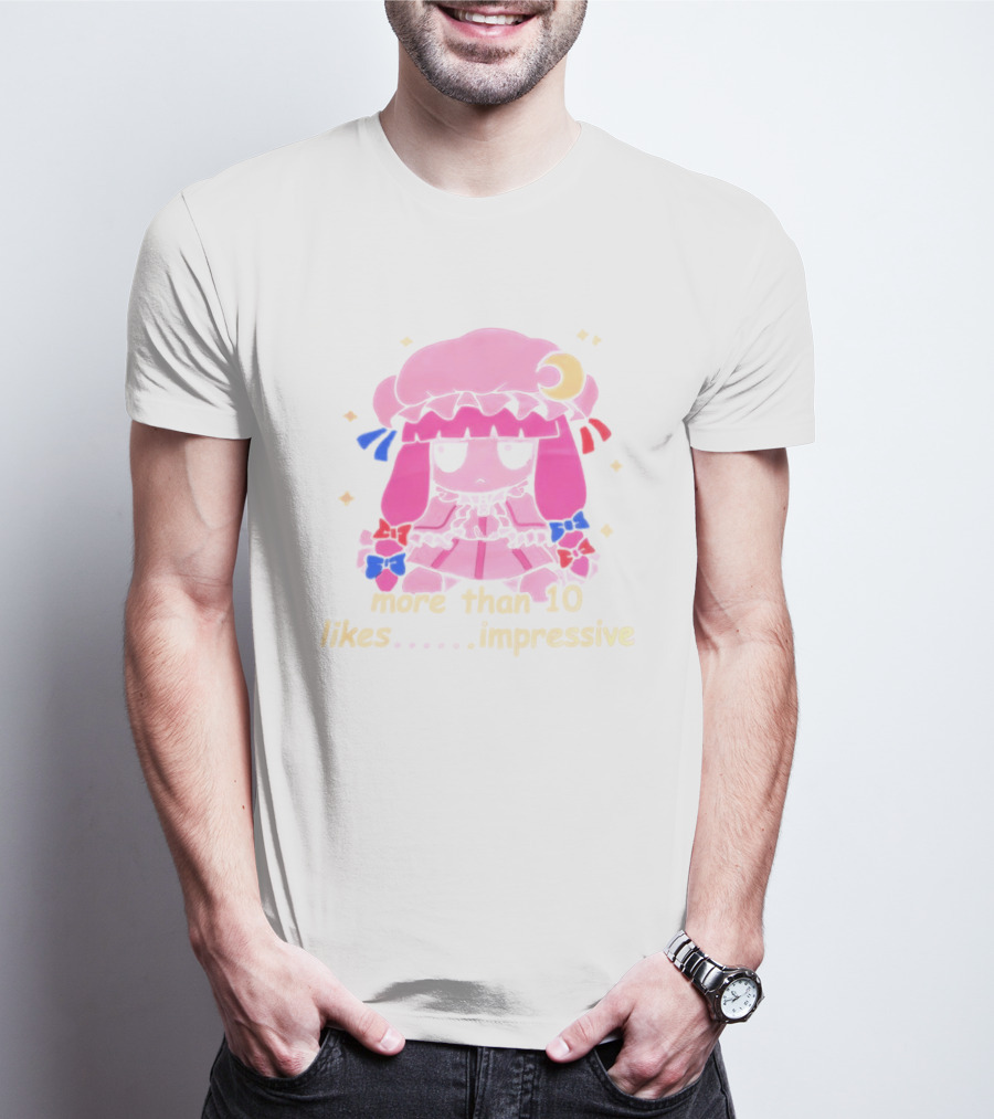 Patchouli Knowledge Touhou Project More Than 10 Likes Impressive T-Shirt
