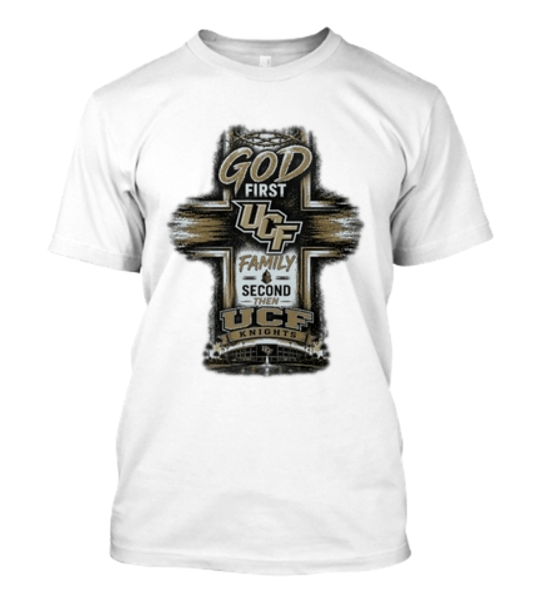 God First UCF Family Second Then UCF Knights T-Shirt