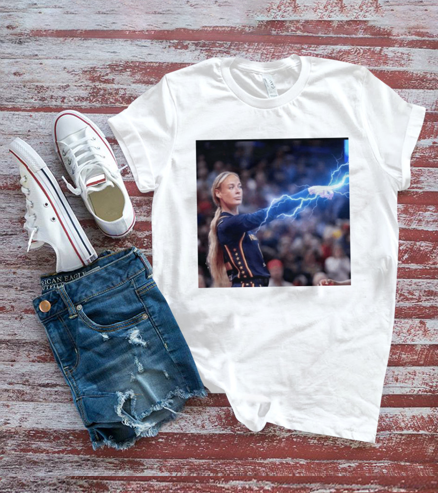 Sophie Cunningham Lightning Power Basketball Stars T-Shirt