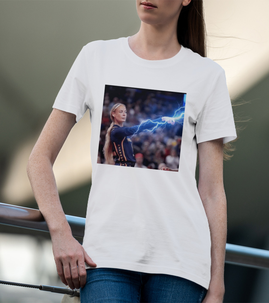 Sophie Cunningham Lightning Power Basketball Stars T-Shirt