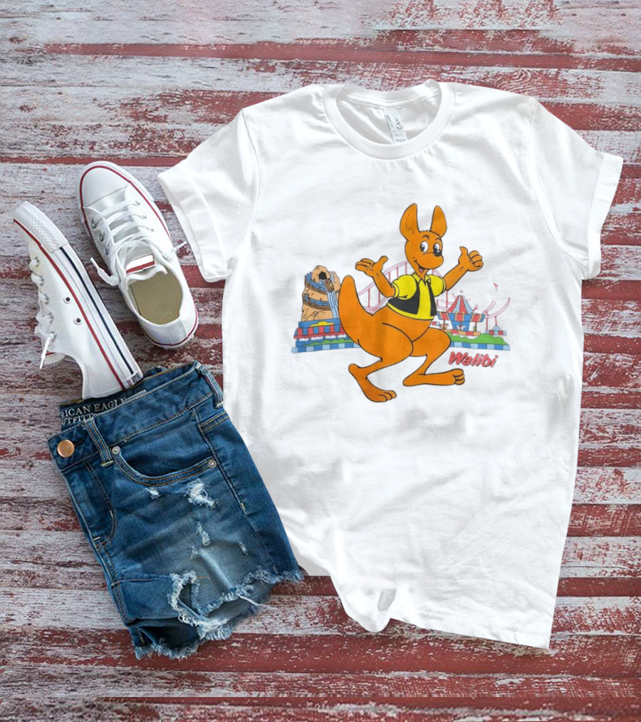Walibi Kangaroo Roller Theme Park Adventure T-Shirt