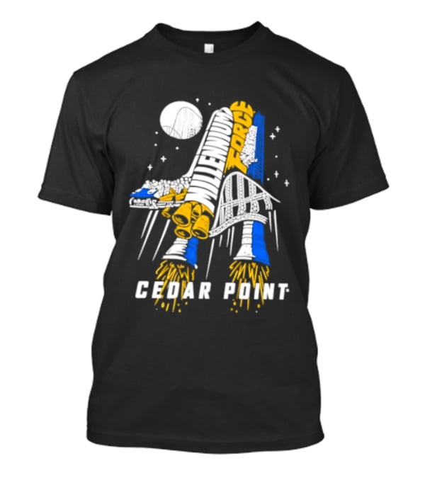 Millennium Force Cedar Point Space Rocket Shuttle Adventure T-Shirt