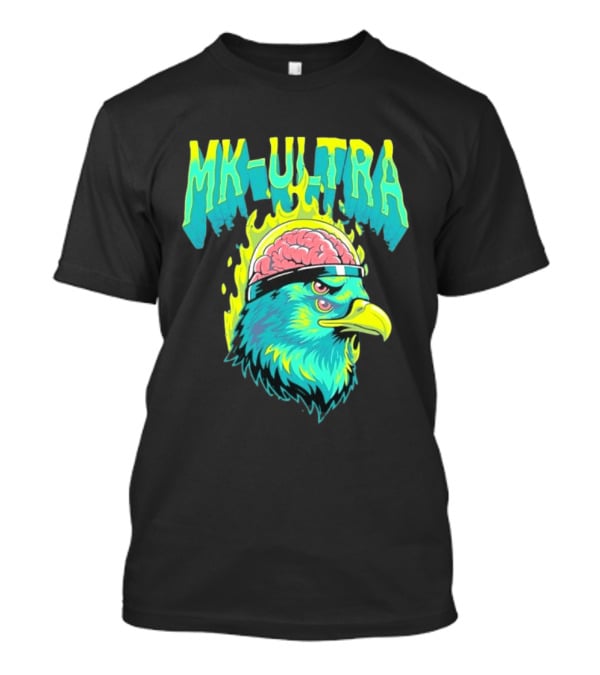 MK Ultra Eagle Brain Helmet T-Shirt