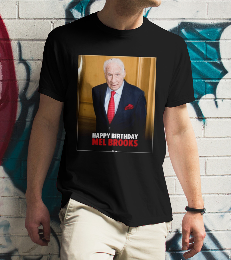 Mel Brooks Happy 100th Birthday Celebration T-Shirt