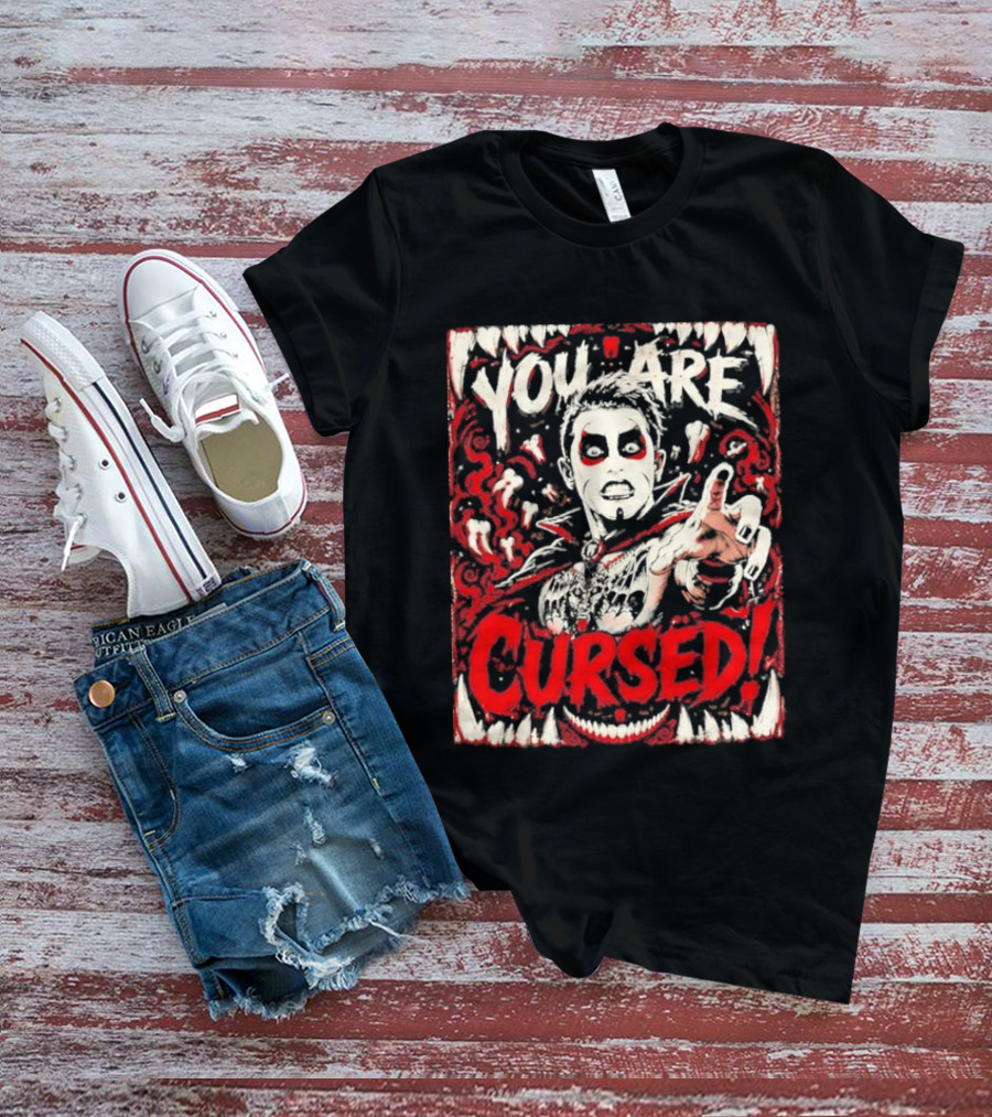 Danhausen You Are Cursed Pro Wrestling T-Shirt