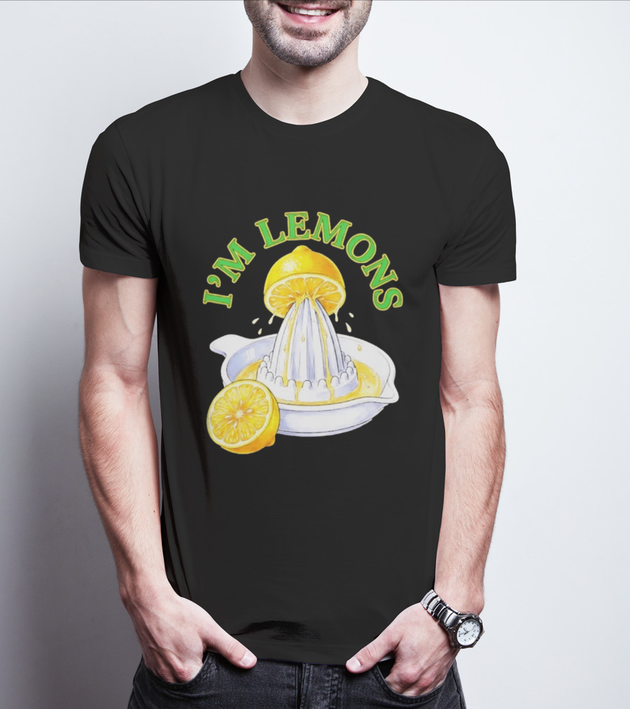 I'm Lemons Citrus Squeezer Fruit T-Shirt