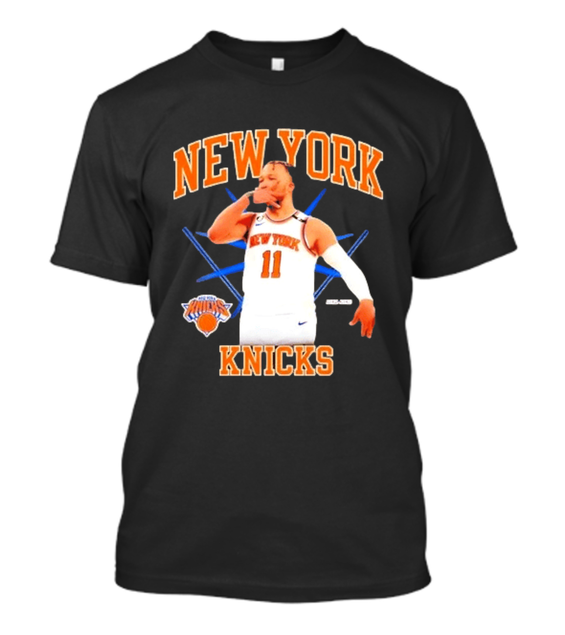 New York Knicks Jalen Brunson 11 NBA Basketball 3 Point 2026 T-Shirt