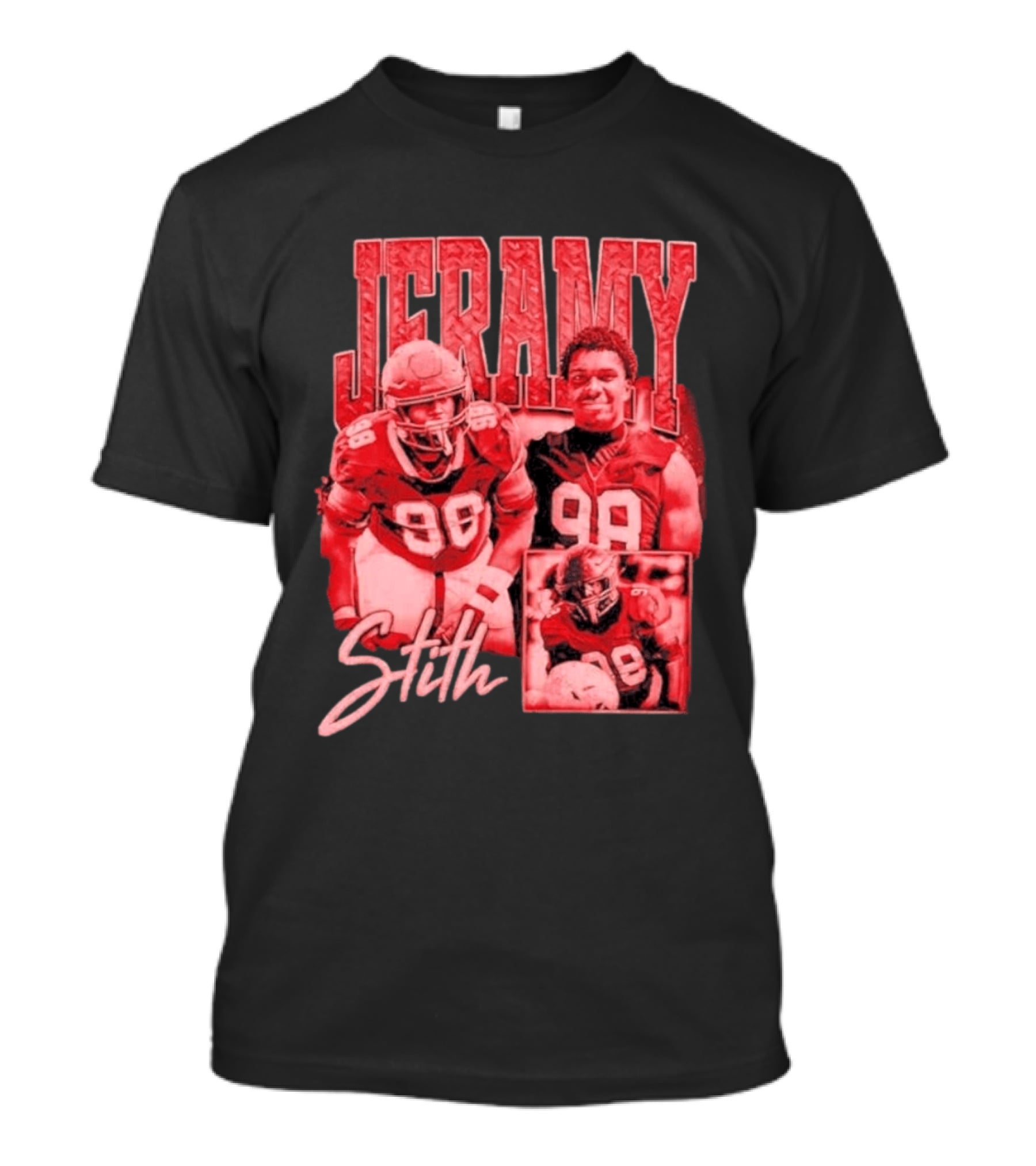 Jeramy Stith 99 Football Sports Number 98 T-Shirt