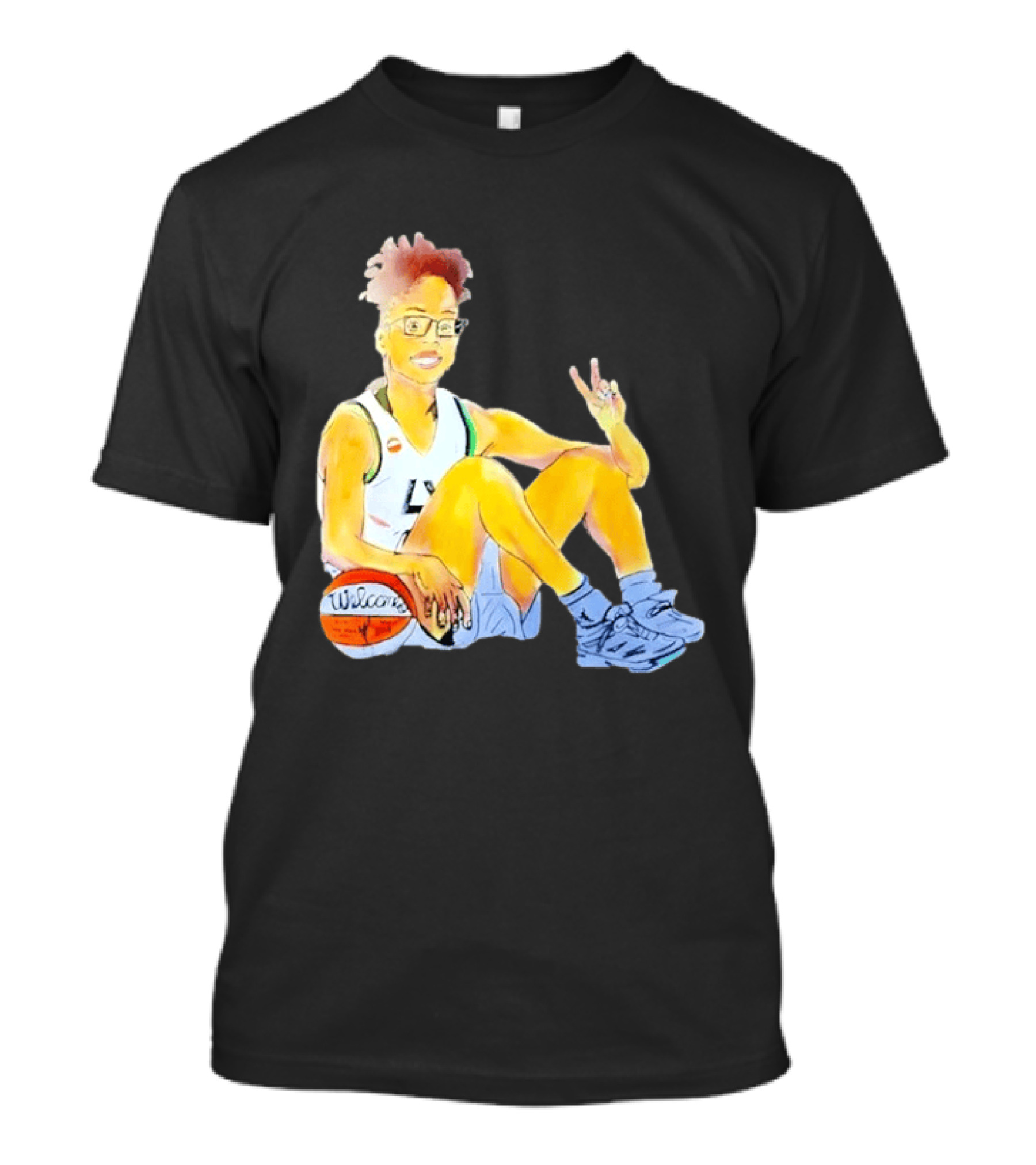 Napheesa Collier Minnesota Lynx Welcome Peace Basketball T-Shirt