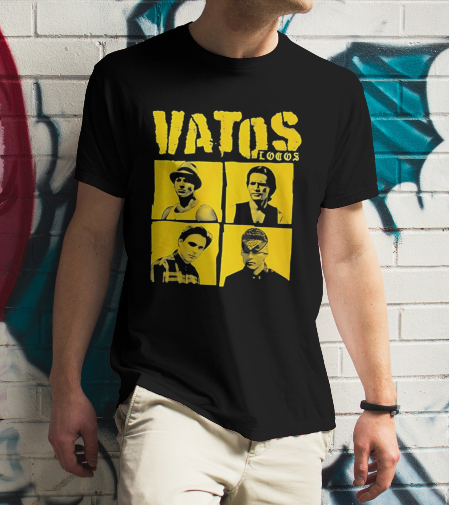 Vatos Locos Characters Yellow T-Shirt