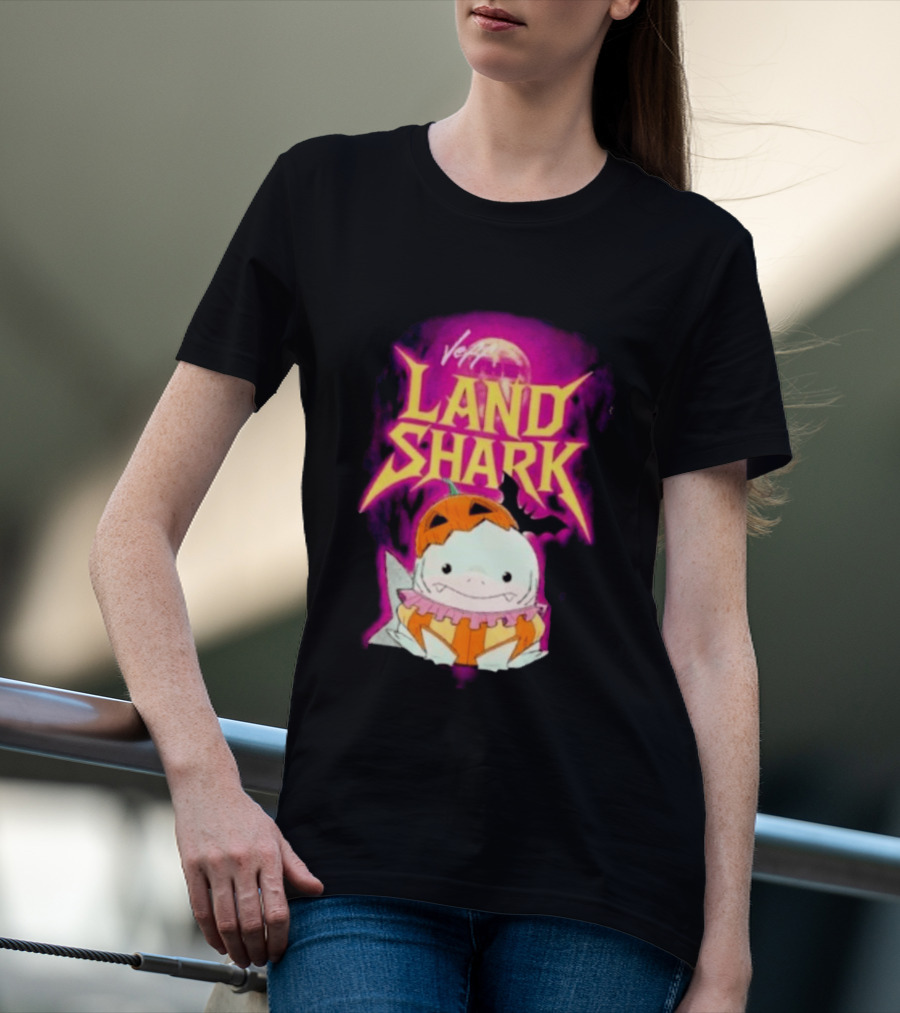 Veep Marvel Rivals Jeff The Land Shark Pumpkin T-Shirt
