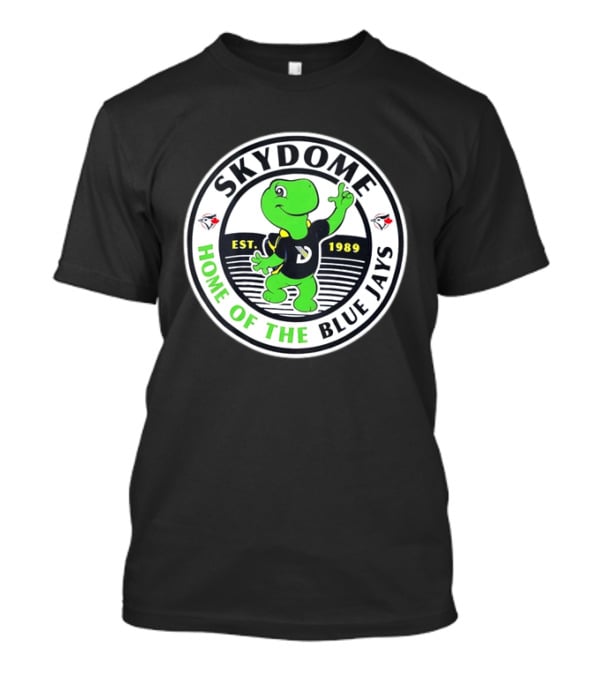 Toronto Blue Jays SkyDome Turtle Est 1989 Home Of The Blue Jays T-Shirt