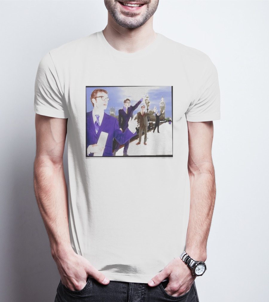 Blur X Junya Watanabe Suit Collection With Big Ben T-Shirt