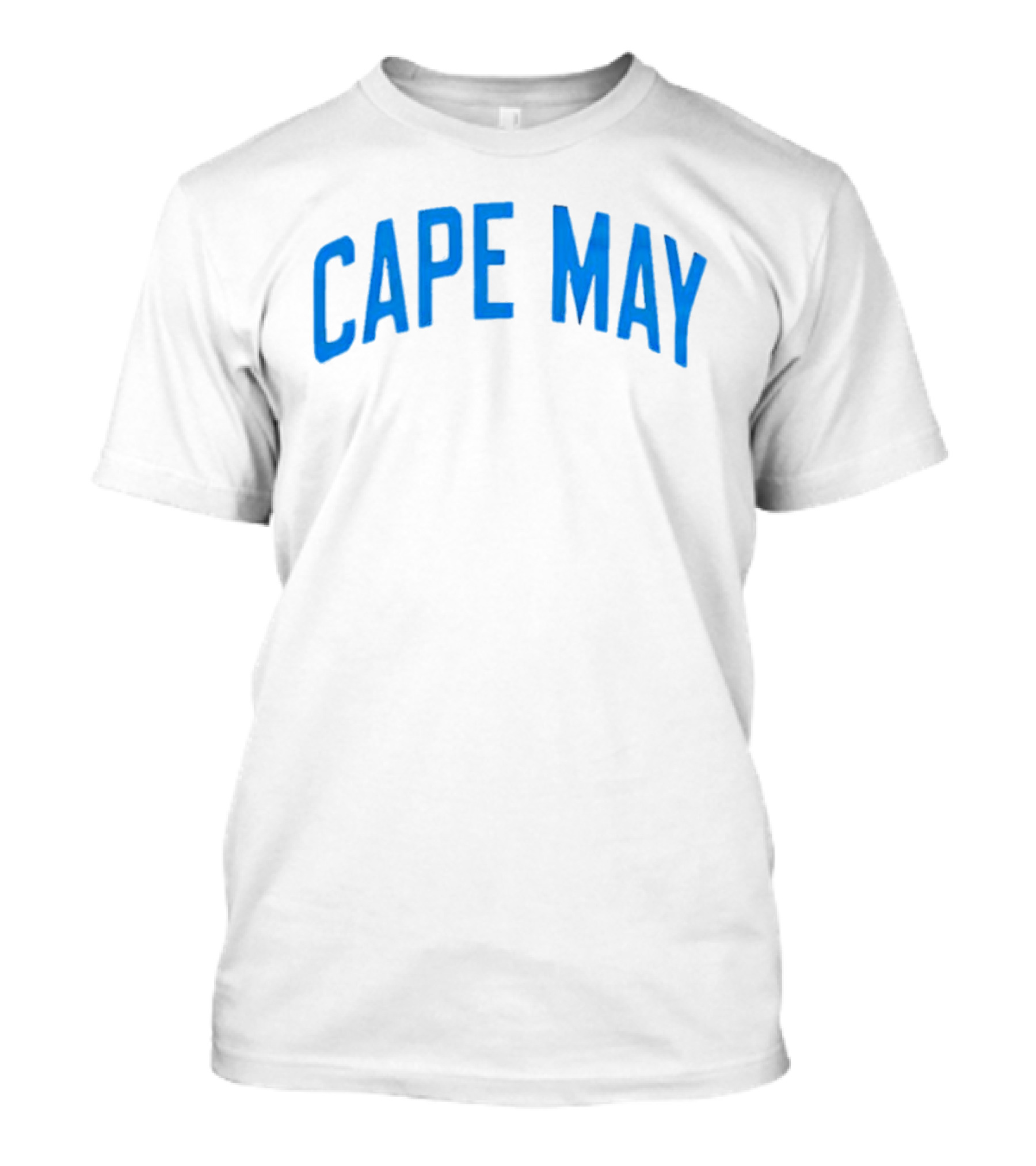 Cape May Beach Vacation Crewneck Cozy T-Shirt