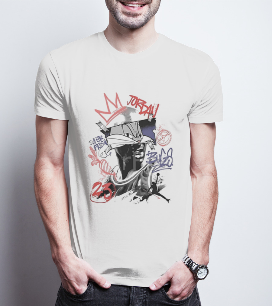 Crown Super Fresh Jordan Bugs 23 T-Shirt