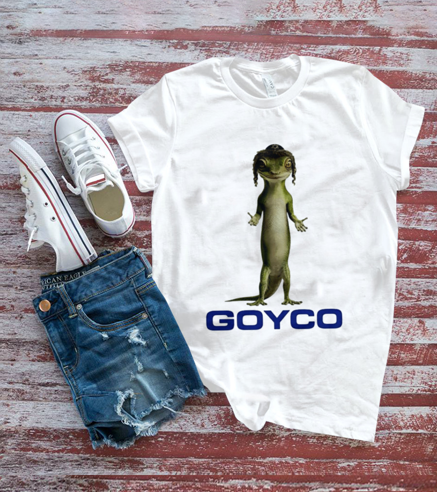 Goyco Lizard With Kippah And Payot T-Shirt