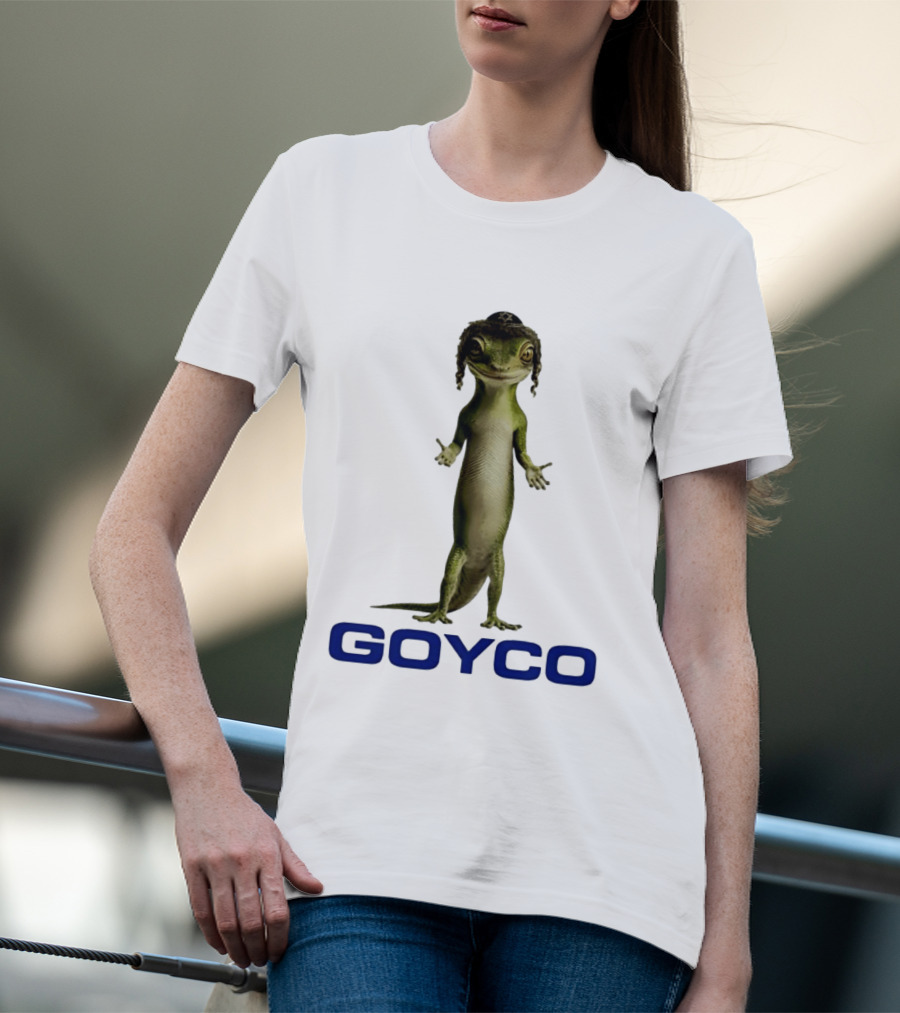 Goyco Lizard With Kippah And Payot T-Shirt