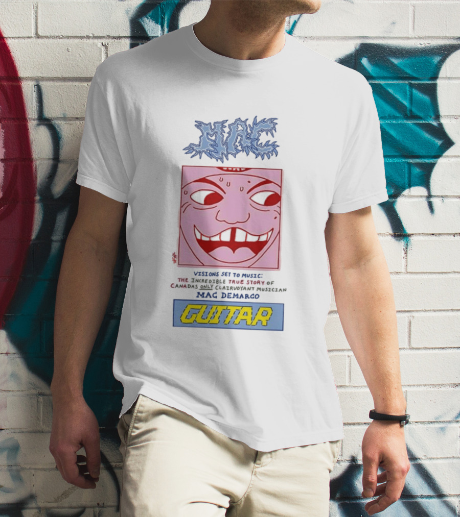 MAC Visions Set To Music Guitar Mac Demarco True Story T-Shirt