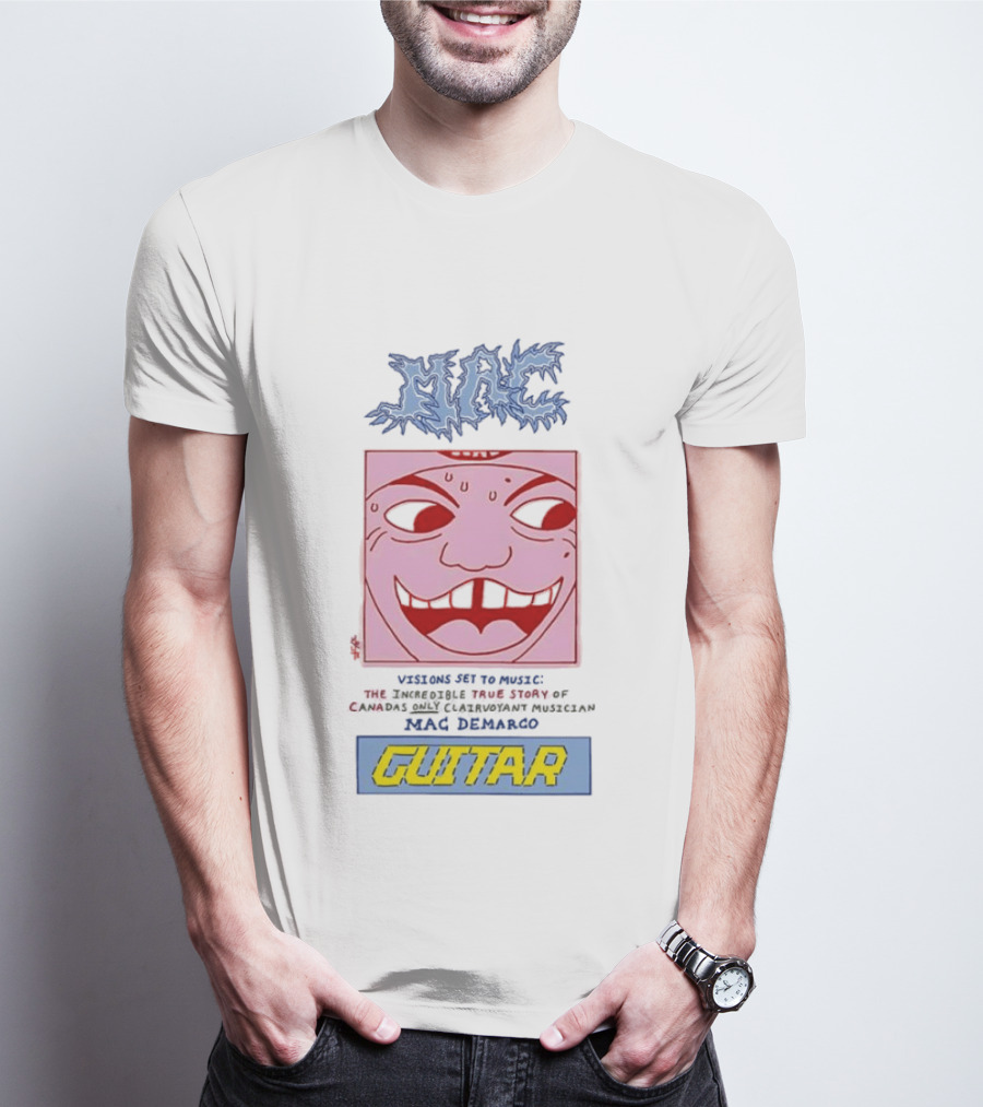 MAC Visions Set To Music Guitar Mac Demarco True Story T-Shirt