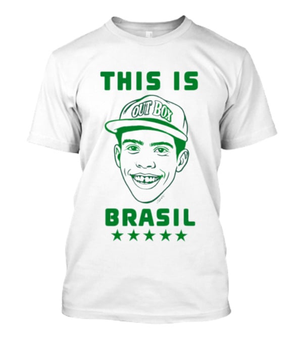 Ronaldo Nazario This Is Brasil Out Box Five Star T-Shirt