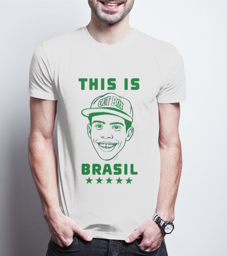 Ronaldo Nazario This Is Brasil Out Box Five Star T-Shirt