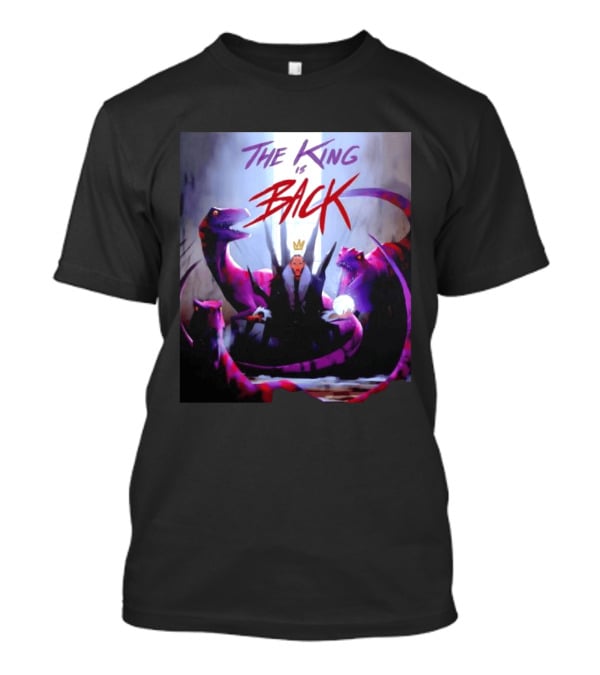 Kawhi Leonard Toronto Raptors The King Is Back Raptors Crown Return T-Shirt