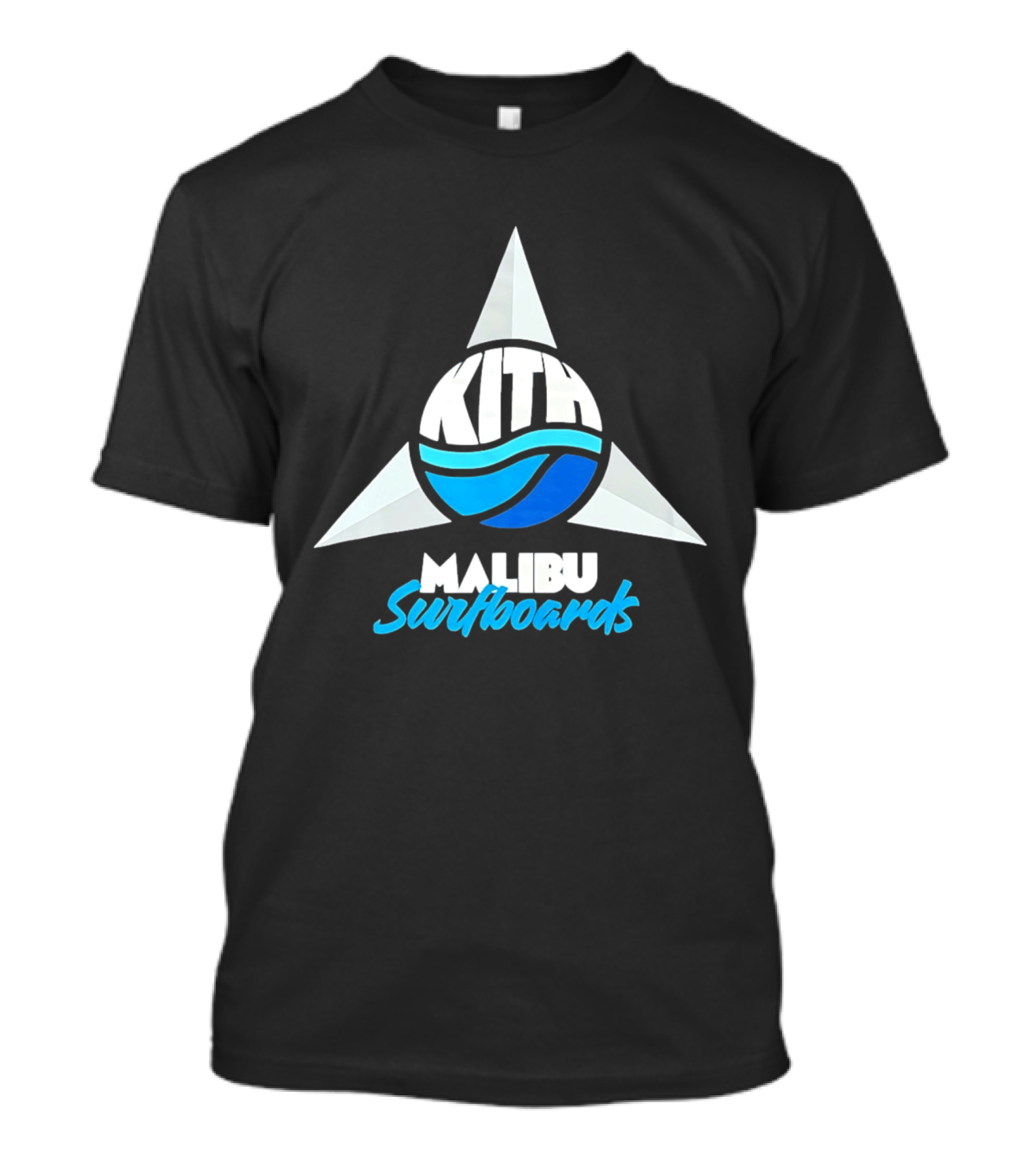 Kith Malibu Surfboards Triangular Wave Aesthetic T-Shirt