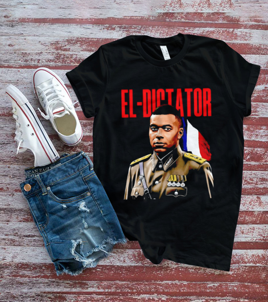 El Dictator Kylian Mbappe Military Jacket French Flag T-Shirt