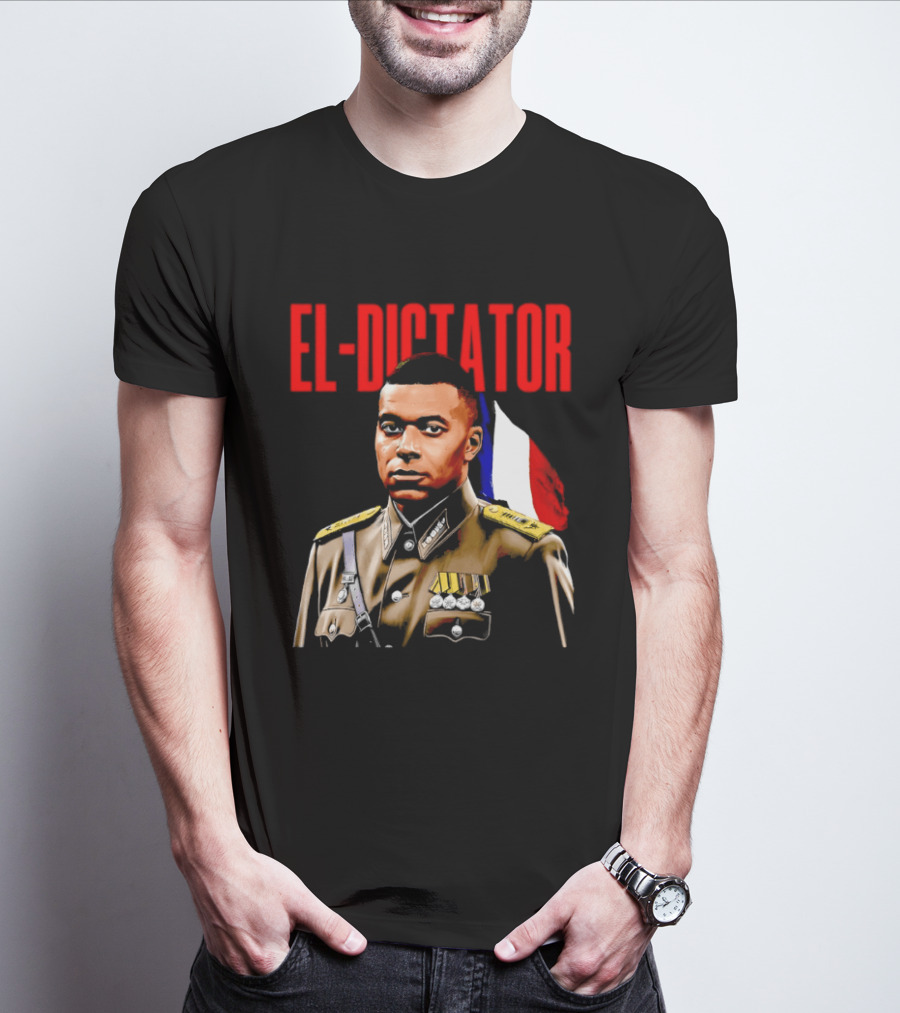 El Dictator Kylian Mbappe Military Jacket French Flag T-Shirt
