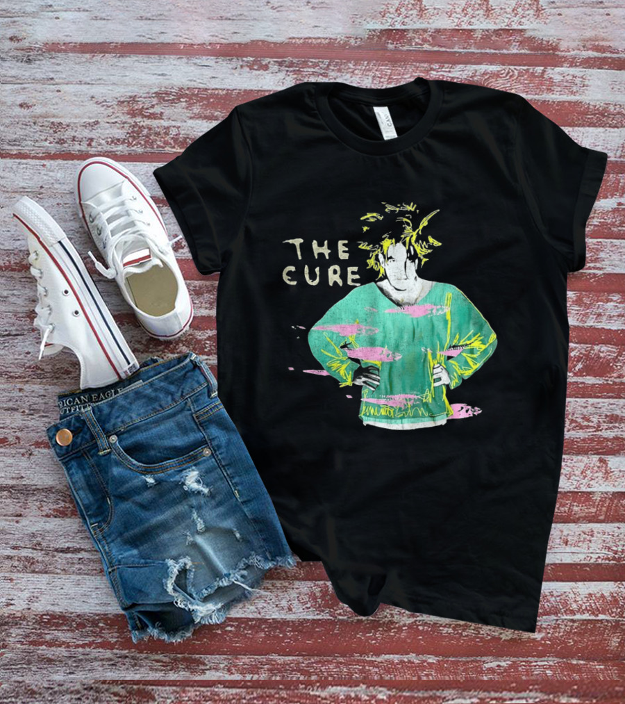 The Cure Standing On A Beach 1986 T-Shirt