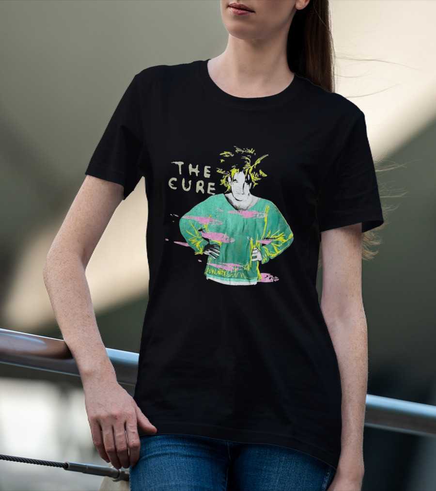 The Cure Standing On A Beach 1986 T-Shirt