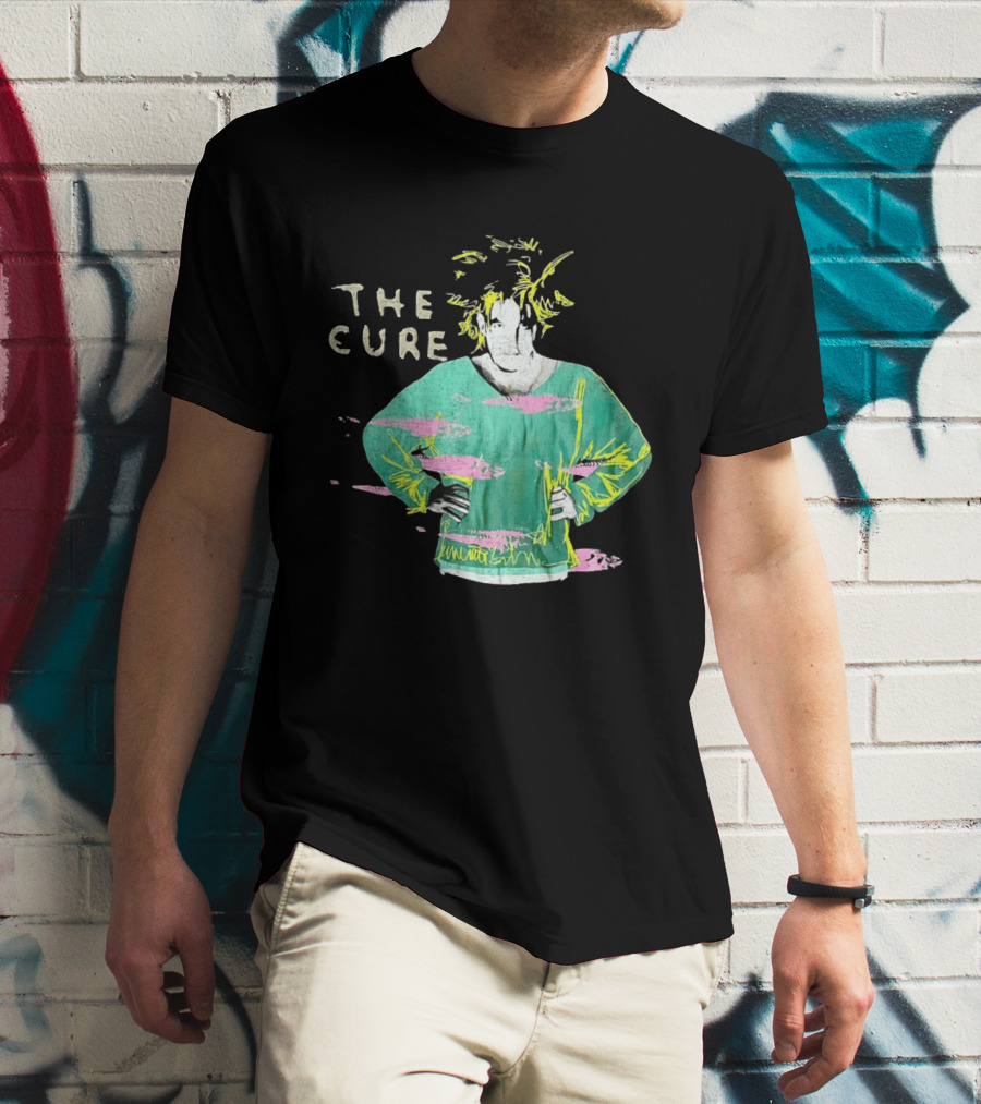 The Cure Standing On A Beach 1986 T-Shirt
