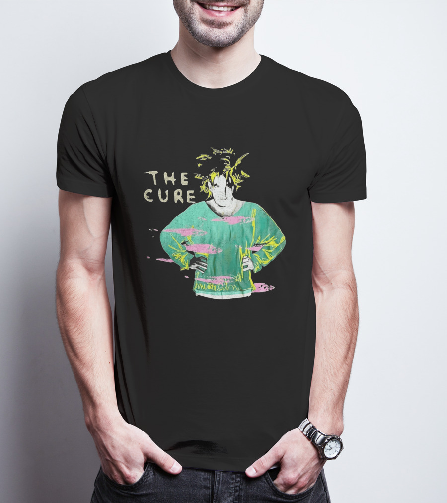 The Cure Standing On A Beach 1986 T-Shirt