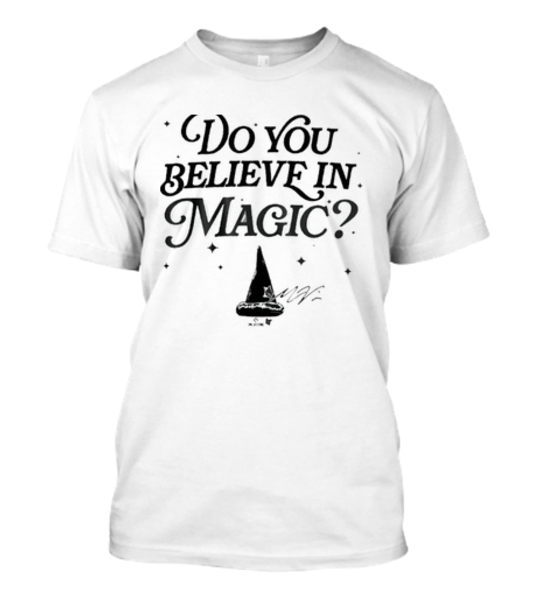 Do You Believe In Magic Mike Vasil Witch Hat Stars T-Shirt