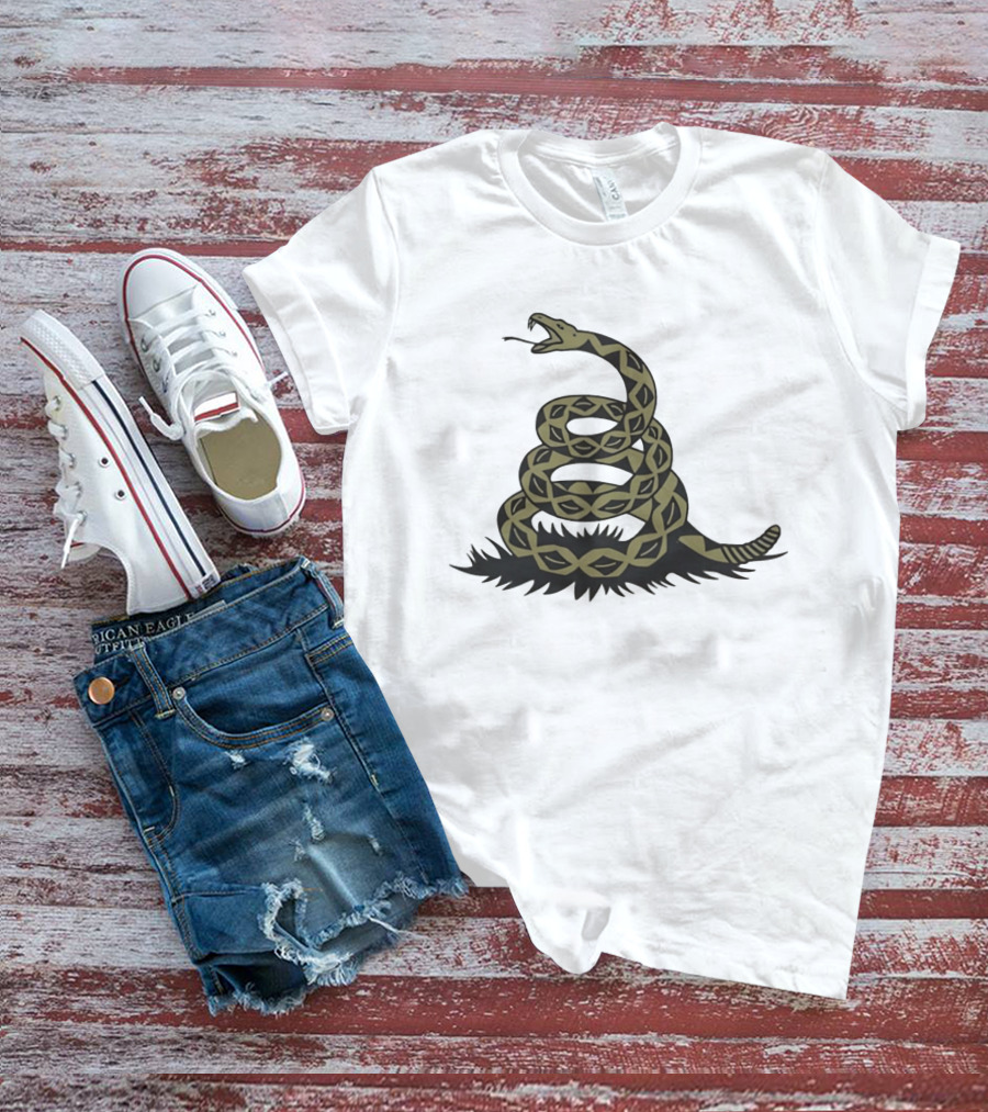 Gadsden Snake Iconic Coiled Rattlesnake T-Shirt