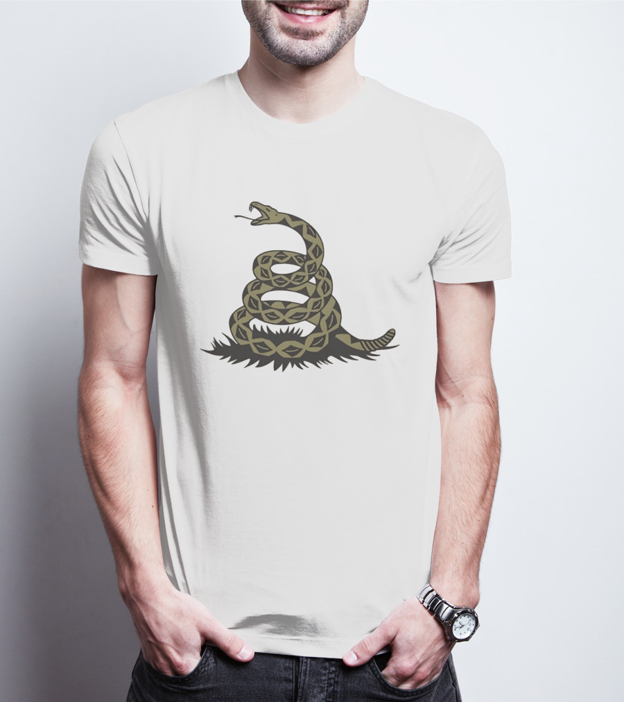 Gadsden Snake Iconic Coiled Rattlesnake T-Shirt