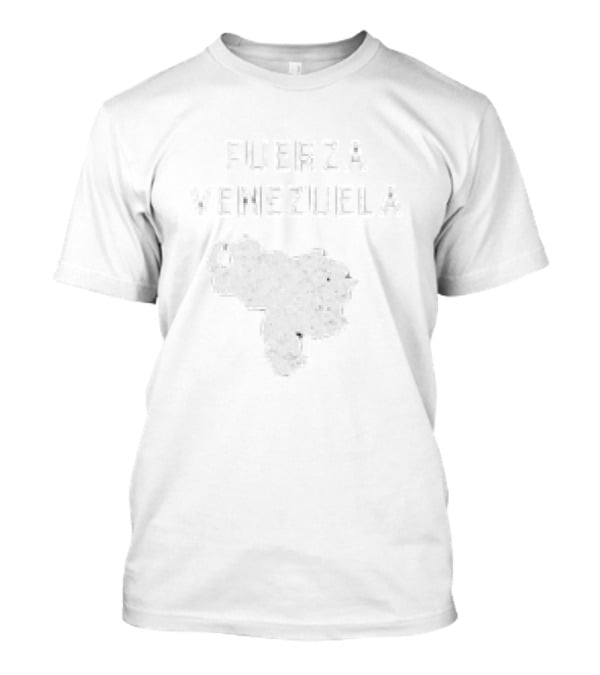 Ricky Martin Fuerza Venezuela Map Icon Solidarity T-Shirt
