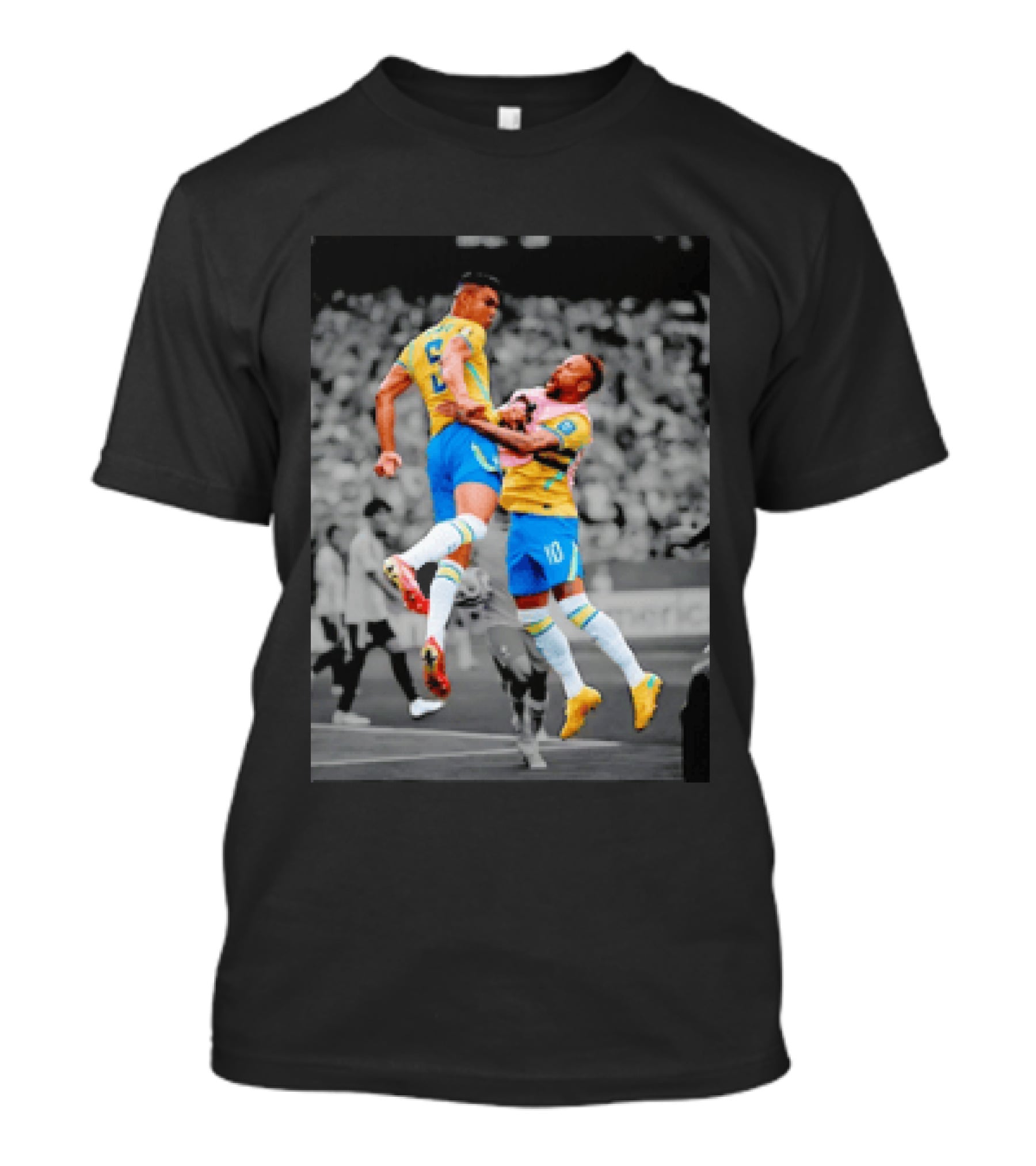 Casemiro Neymar Brazil Soccer Celebration World Cup 26WC T-Shirt