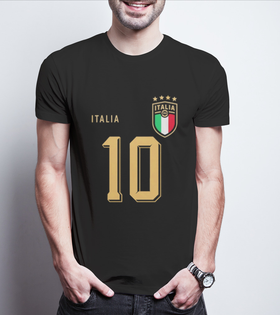 Italia 10 Argentina Lionel Messi T-Shirt