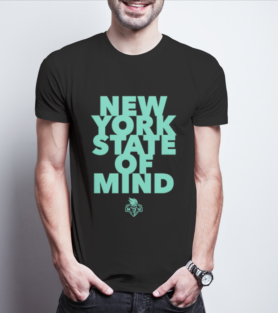 New York State Of Mind WNBA Liberty Basketball T-Shirt