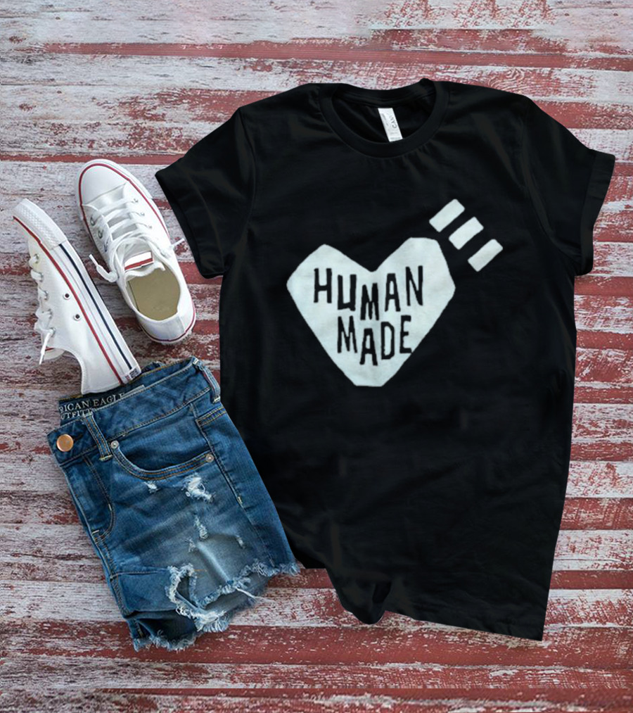 Ningensei Aizome Heart Human Made T-Shirt
