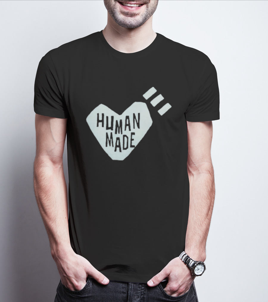 Ningensei Aizome Heart Human Made T-Shirt