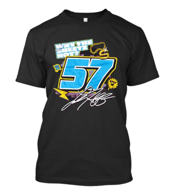 Why The Sheetz Not 57 Racing Motorsport Chain And Lightning T-Shirt
