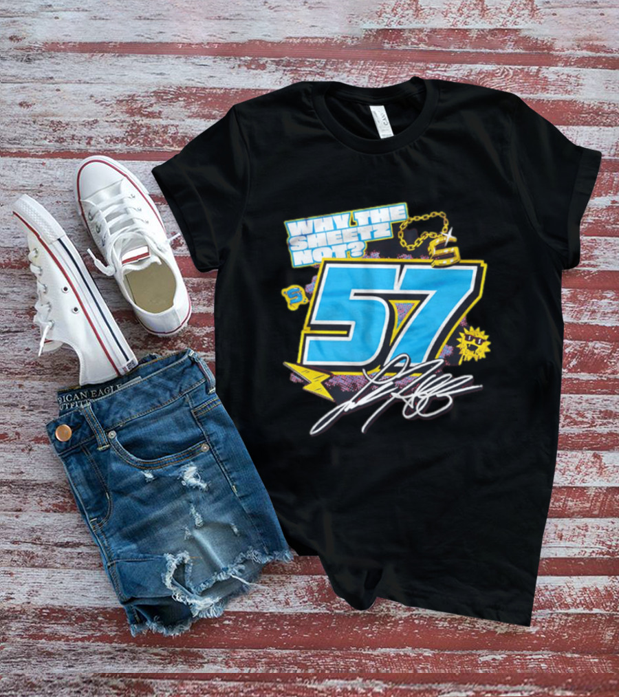 Why The Sheetz Not 57 Racing Motorsport Chain And Lightning T-Shirt