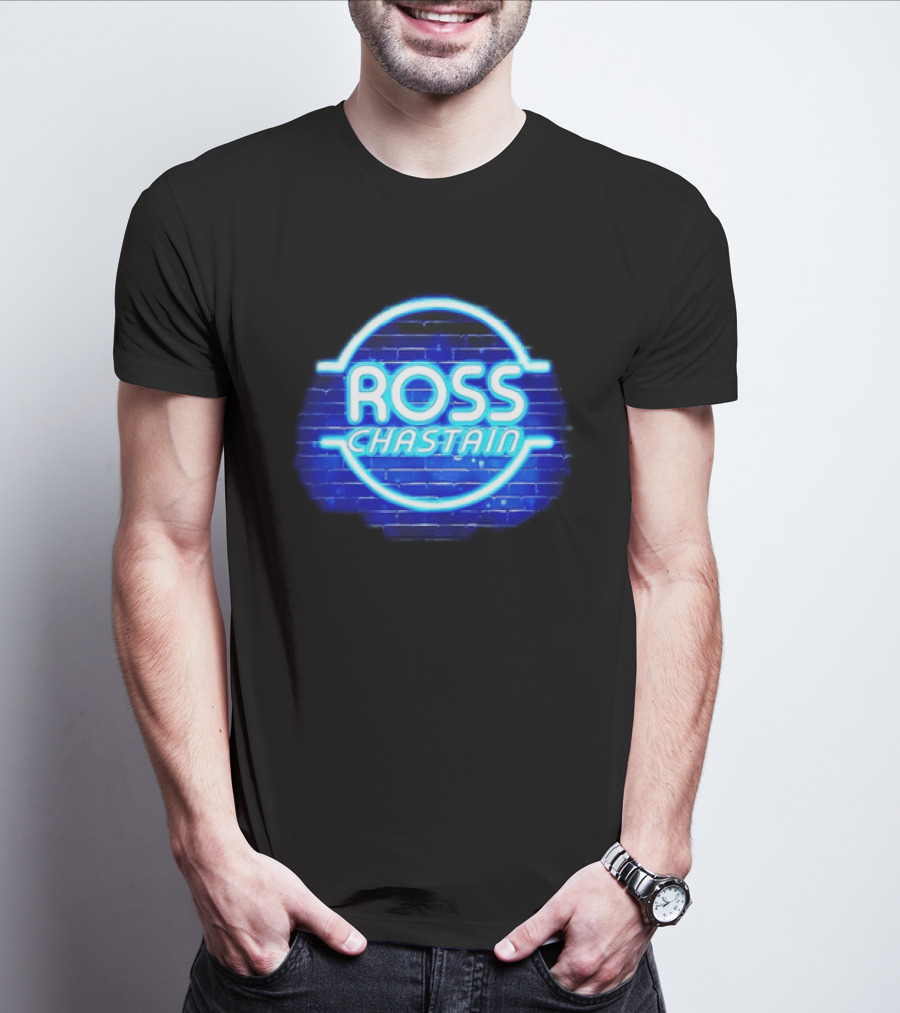 Ross Chastain 1 NASCAR 2026 Neon Light It Up T-Shirt