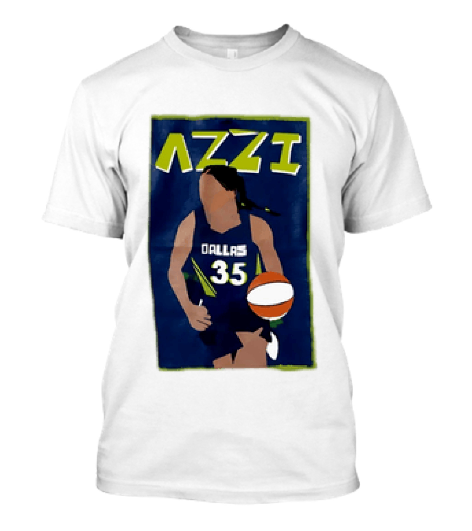 Azzi Fudd Dallas 35 Basketball WNBA 2026 Play Draft T-Shirt