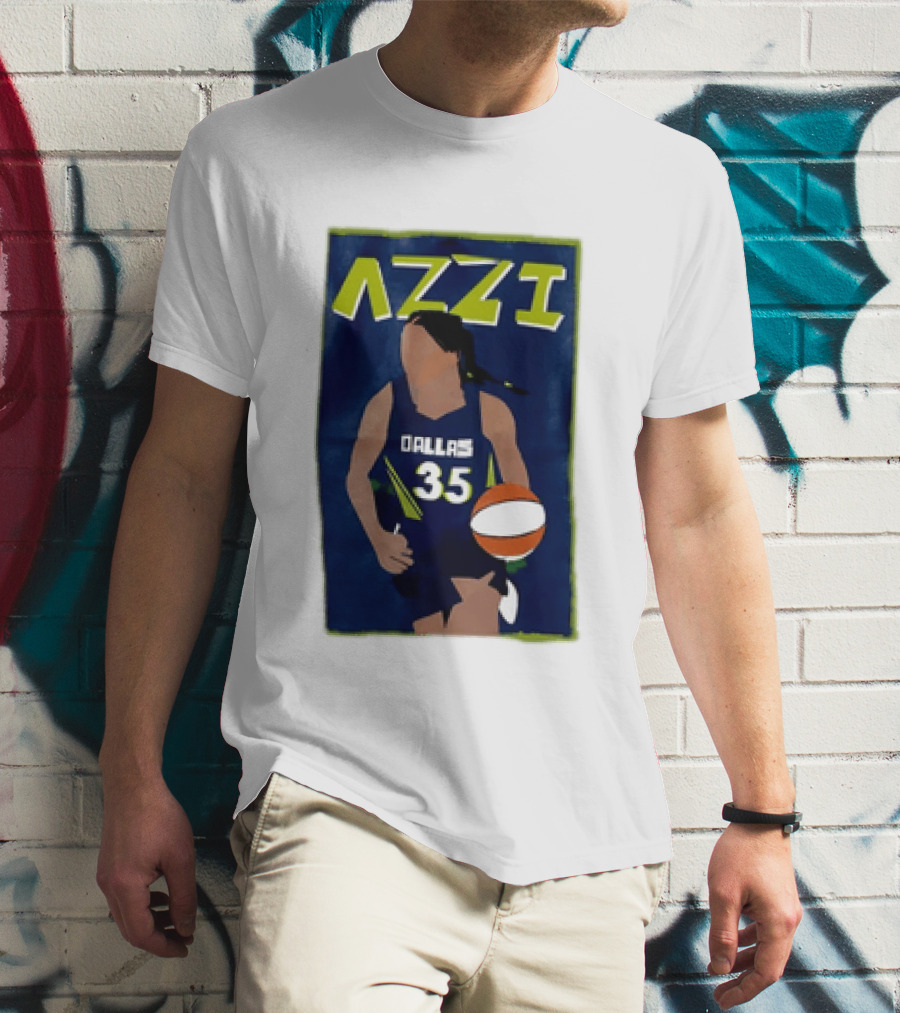 Azzi Fudd Dallas 35 Basketball WNBA 2026 Play Draft T-Shirt