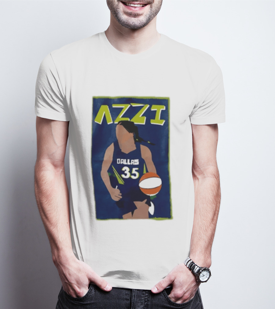 Azzi Fudd Dallas 35 Basketball WNBA 2026 Play Draft T-Shirt
