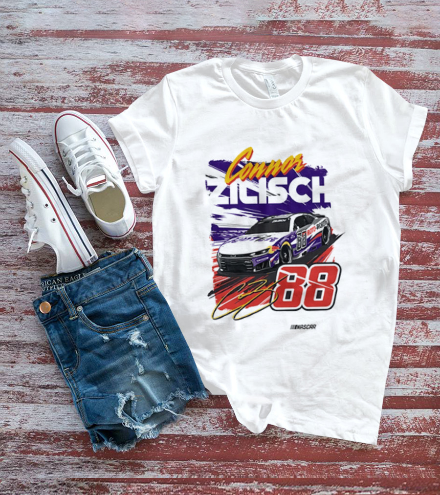 Connor Zilisch #88 NASCAR Racing Car Roto Rooter T-Shirt